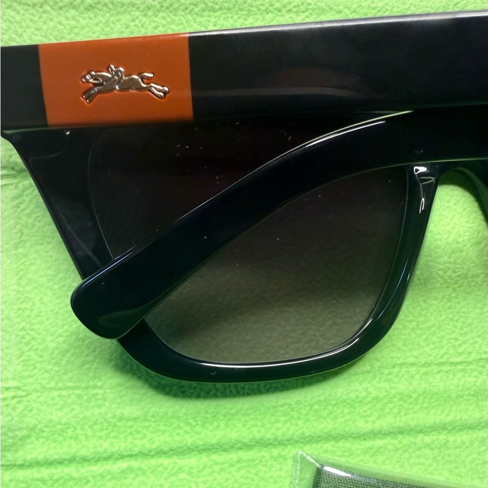 NWT LONGCHAMP Cat Eye Sunglasses LO715S 001 5418 140 - Picture 9 of 13